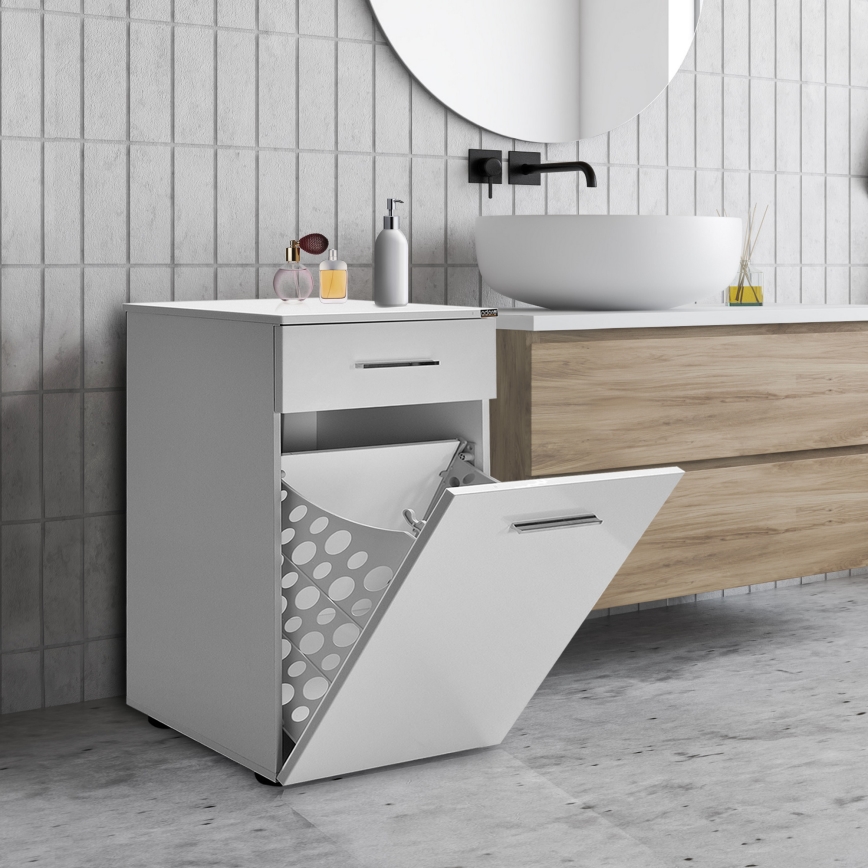 Bathroom cabinet 83x52 cm biała +
