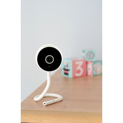 Beaba - Inteligentna elektroniczna niania ZEN CONNECT 5V Wi-Fi biała