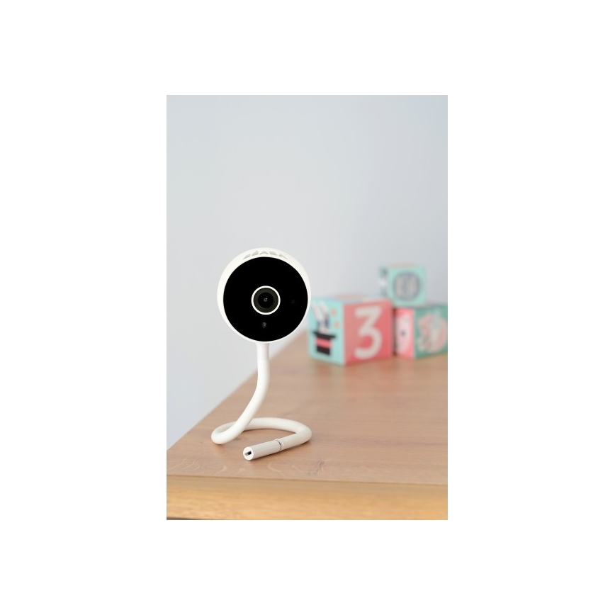 Beaba - Inteligentna elektroniczna niania ZEN CONNECT 5V Wi-Fi biała