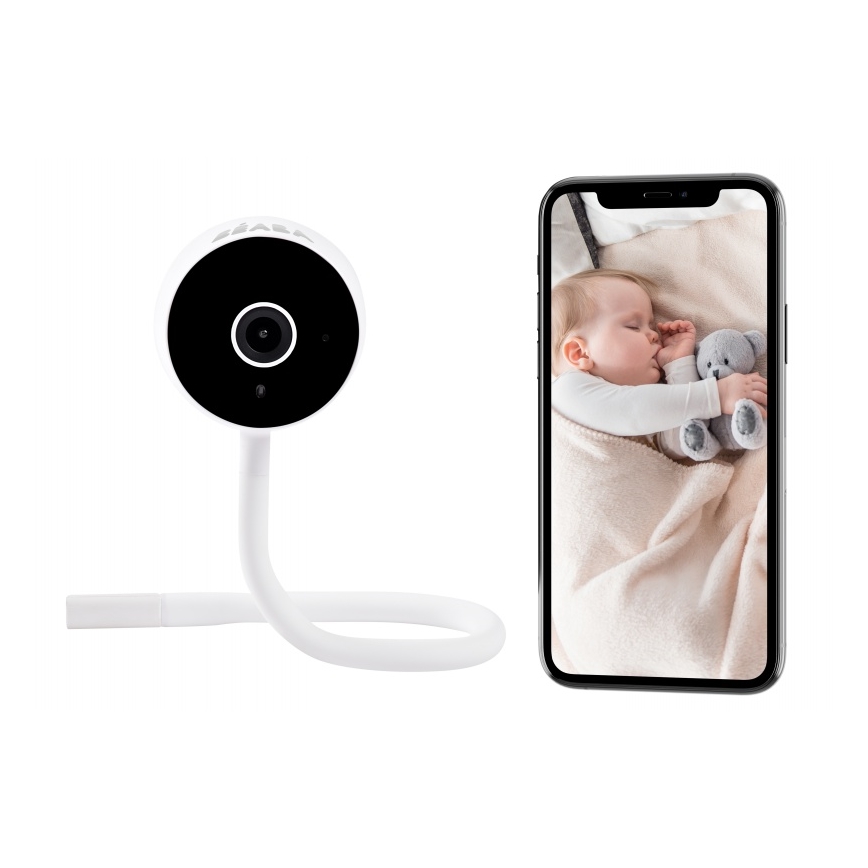 Beaba - Inteligentna elektroniczna niania ZEN CONNECT 5V Wi-Fi biała