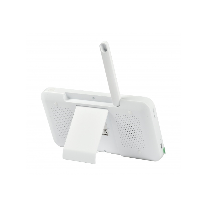 Beaba - Inteligentna, ładowalna niania z monitorem ZEN NIGHT 720p, 5V, 4000 mAh, Wi‑Fi, biała