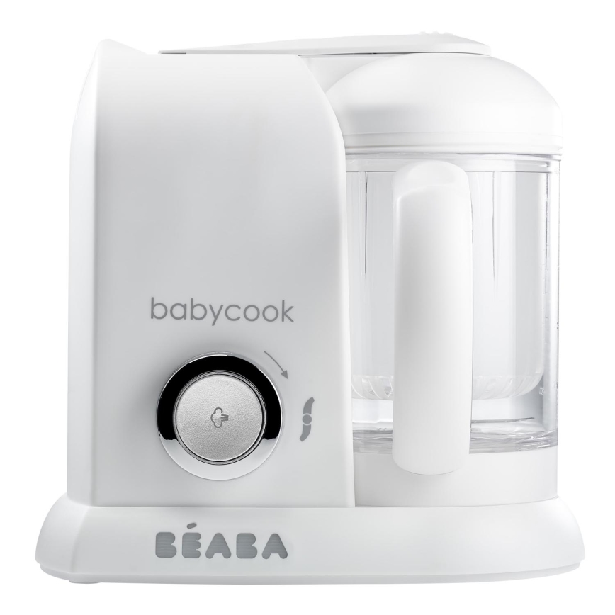Beaba - Kuchenka parowa z blender BABYCOOK białe