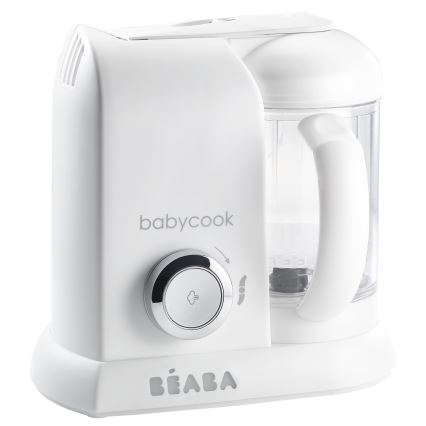 Beaba - Kuchenka parowa z blender BABYCOOK białe