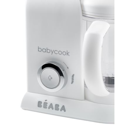 Beaba - Kuchenka parowa z blender BABYCOOK białe