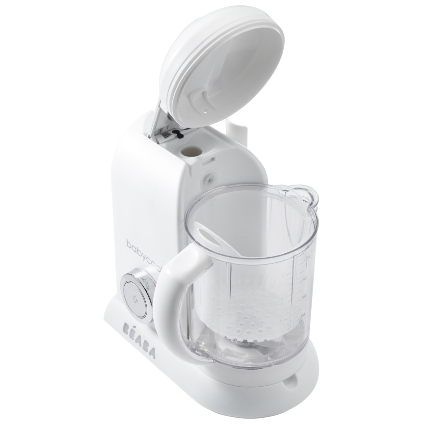 Beaba - Kuchenka parowa z blender BABYCOOK białe