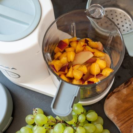 Beaba - Parowar 2 w 1 BABYCOOK NEO zielony/biały