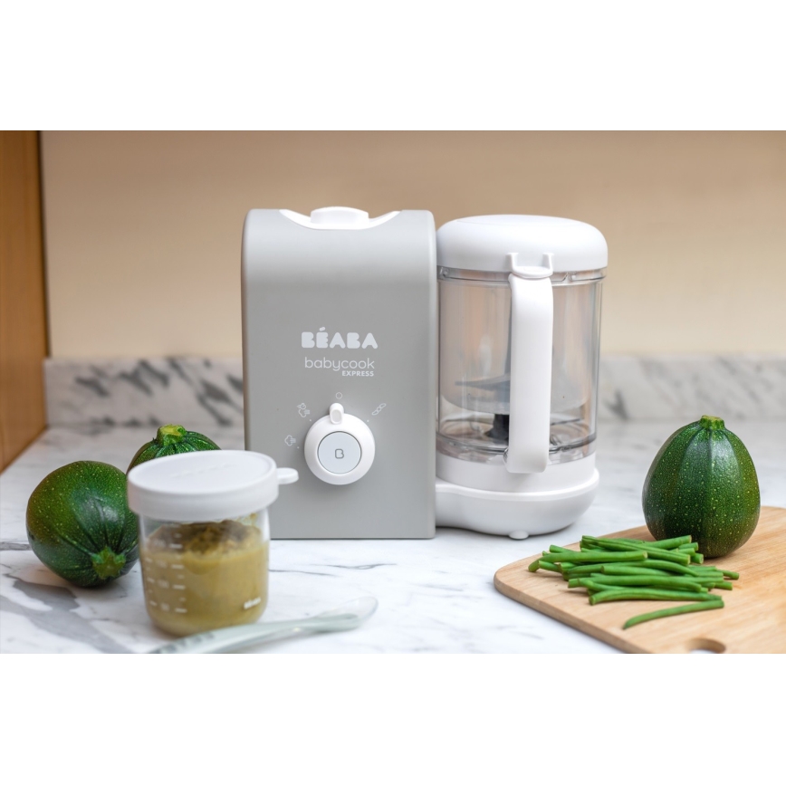 Beaba - Parowar 2w1 BABYCOOK EXPRESS szary