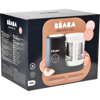 Beaba - Parowar 2w1 BABYCOOK NEO niebieski/biały