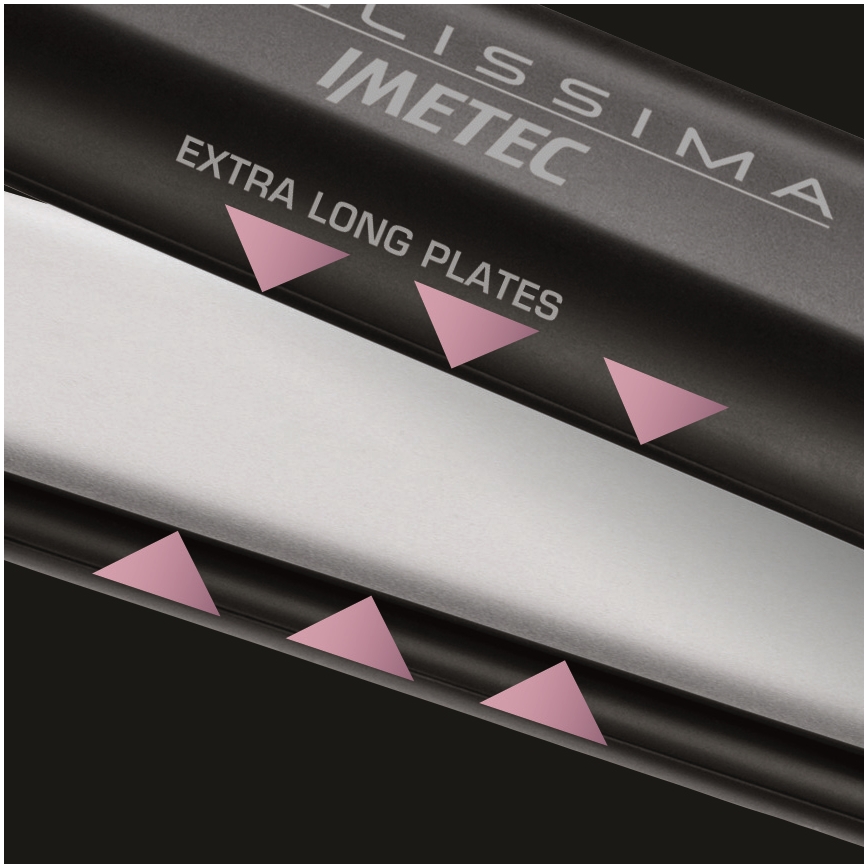 Bellissima 11140 - Prostownica do włosów 42W/230V czarna