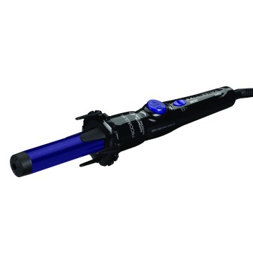 Bellissima 11307 - Lokówka obrotowa do włosów RICCI&CURL 230V czarna/fioletowa