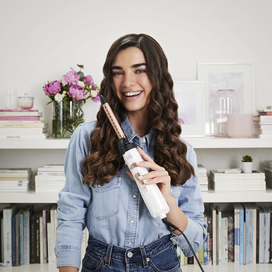 Bellissima 11726 - Suszarko-szczotka 5 w 1 MY PRO 1000W/230V biała/różowe złoto