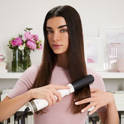 Bellissima 11847 - Szczotka termiczna 8 w 1 AIR WONDER 1000W/230V biała/złota