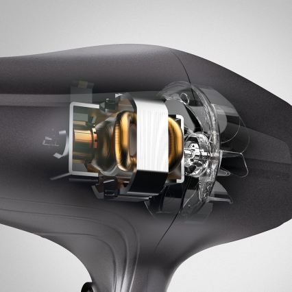 Bellissima 11859 - Suszarka ULTRA SPEED 2200W/230V czarna