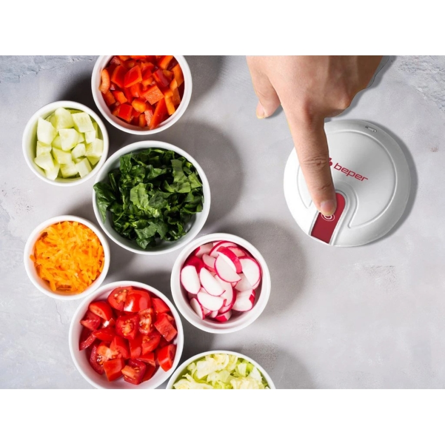 Beper - Akumulatorowy rozdrabniacz 30W/5V 1500 mAh 250 ml