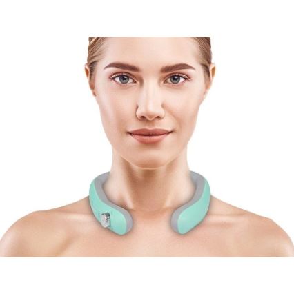 Beper - Ładowalny masażer szyi EMS 5V/900 mAh miętowy