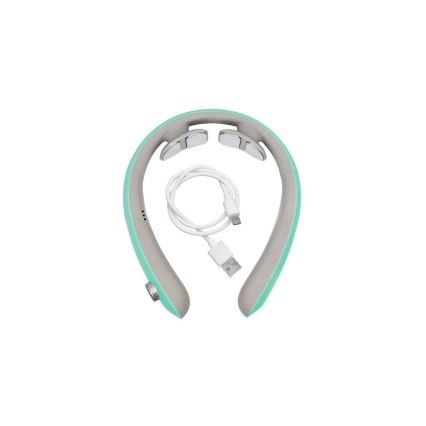 Beper - Ładowalny masażer szyi EMS 5V/900 mAh miętowy