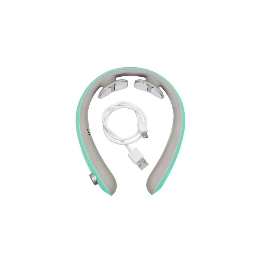 Beper - Ładowalny masażer szyi EMS 5V/900 mAh miętowy