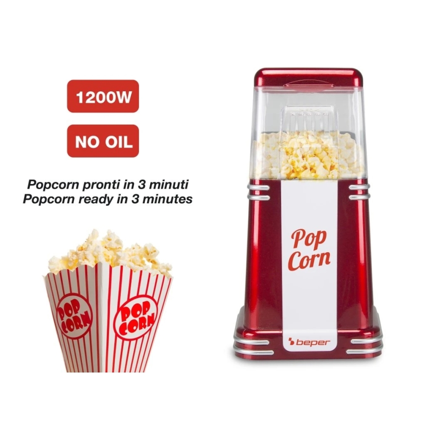 Beper - Maszynka do popcornu 1200W/230V