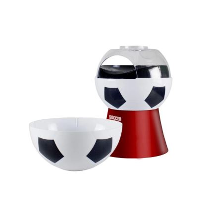 Beper - Maszynka do popcornu 1200W/230V piłkarska/czerwona