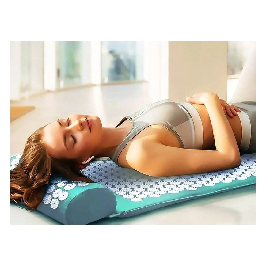 Beper - Mata i poduszka do akupresury, miętowe