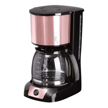 BerlingerHaus - Ekspres przelewowy 1,5l z utrzymywaniem temperatury 800W/230V Rose gold