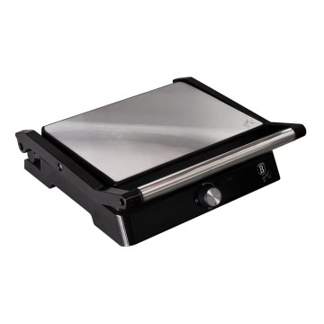 BerlingerHaus - Grill kontaktowy z nieprzywierającą powierzchnią 2000W/230V stal nierdzewna/czarny