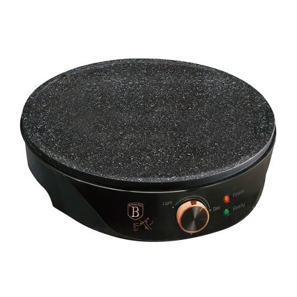 BerlingerHaus - Naleśnikarka 1200W/230V czarny/różowe złoto