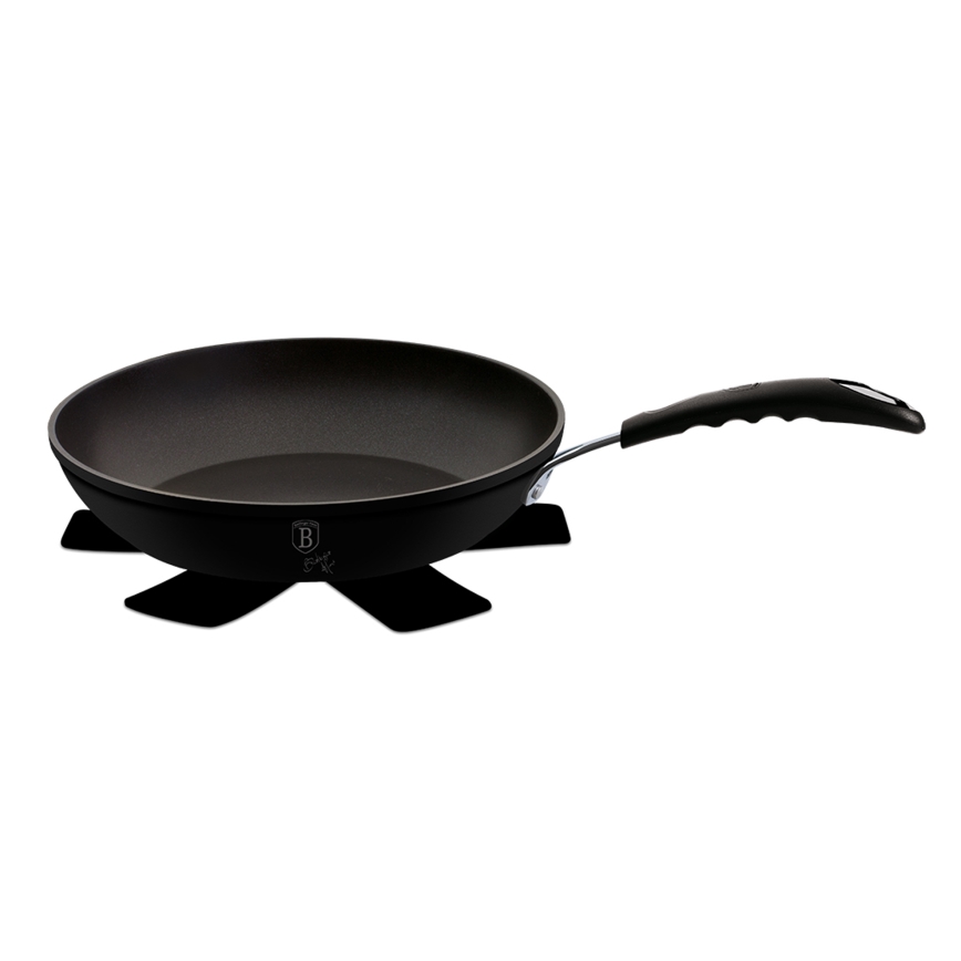 BerlingerHaus - Patelnia z tytanową powierzchnią 24 cm czarna