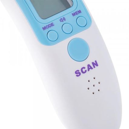 Bezdotykowy termometr na podczerwień Berrcom JXB-183 2 × AA