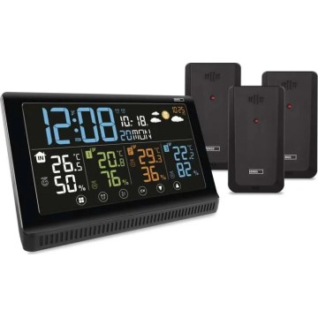 Bezprzewodowa stacja pogodowa 5V/3xAAA + 2xAAA