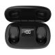Bezprzewodowe słuchawki douszne MIST Bluetooth V5.0 + stacja ładująca czarne