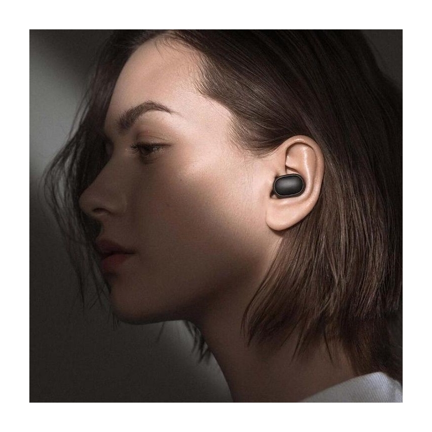 Bezprzewodowe słuchawki douszne Xiaomi Mi True Basic Bluetooth czarne