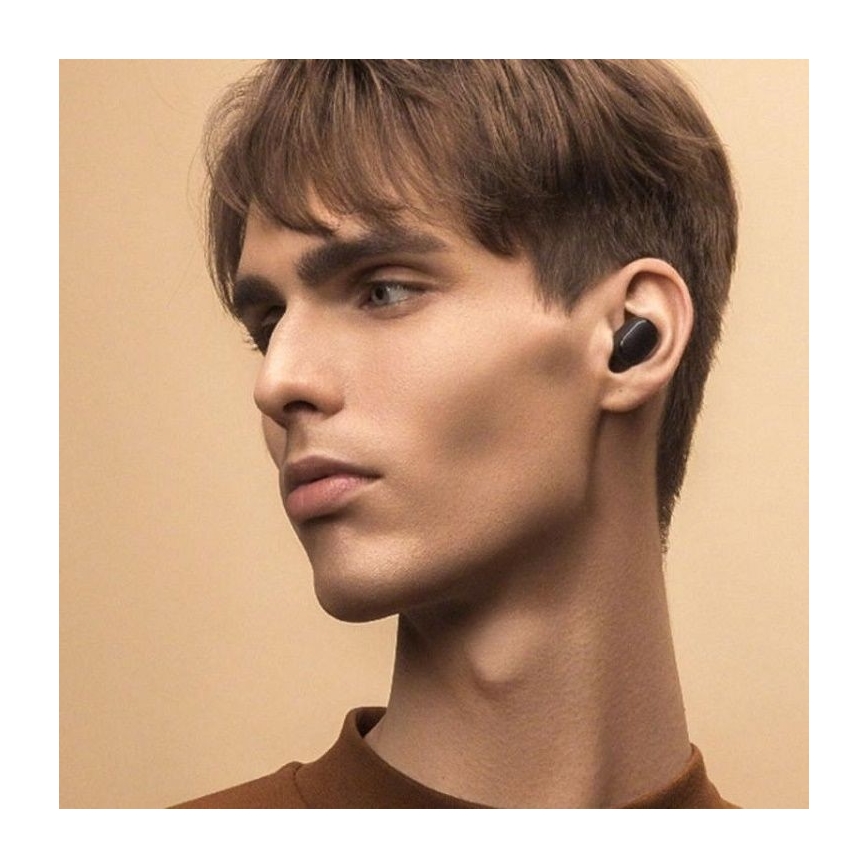 Bezprzewodowe słuchawki douszne Xiaomi Mi True Basic Bluetooth czarne