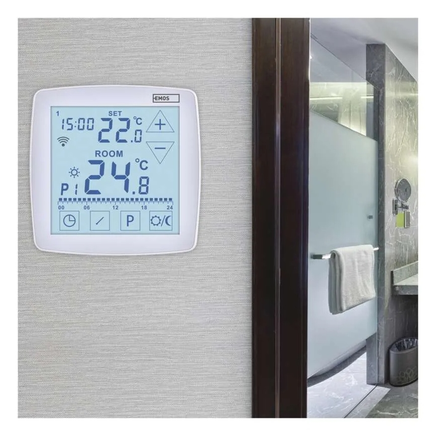 Bezprzewodowy cyfrowy termostat GoSmart 230V/16A Wi-FI Tuya