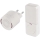 Bezprzewodowy dzwonek do gniazdka 230V + 1xCR2032 biały