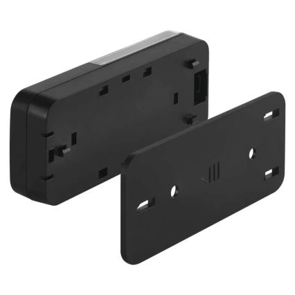 Bezprzewodowy dzwonek do gniazdka 230V + 1xCR2032 czarny
