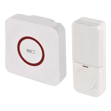 Bezprzewodowy dzwonek do gniazdka GoSmart 230V + 1xCR2032 biały Wi-Fi