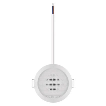 Bezprzewodowy dzwonek do zabudowy 230V + 1xCR2032 biały