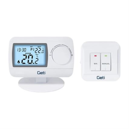 Bezprzewodowy termostat 2xAA + 230V