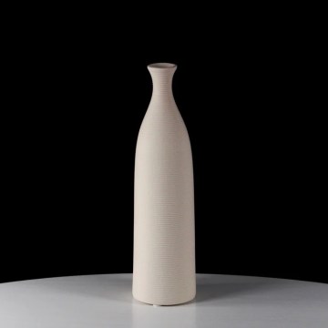 Biała ceramiczna waza 33 cm