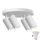 Białe, 4xGU10/6,5W/230V 2700-6500K Wi-Fi, ściemnialne oświetlenie sufitowe LED RGBW TURYN, IP44