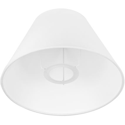 Wymienne klosz do lampki stołowej JUTA E27 śr. 19 cm biały