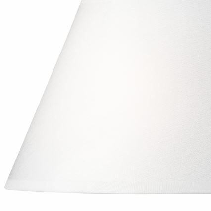 Wymienne klosz do lampki stołowej JUTA E27 śr. 19 cm biały