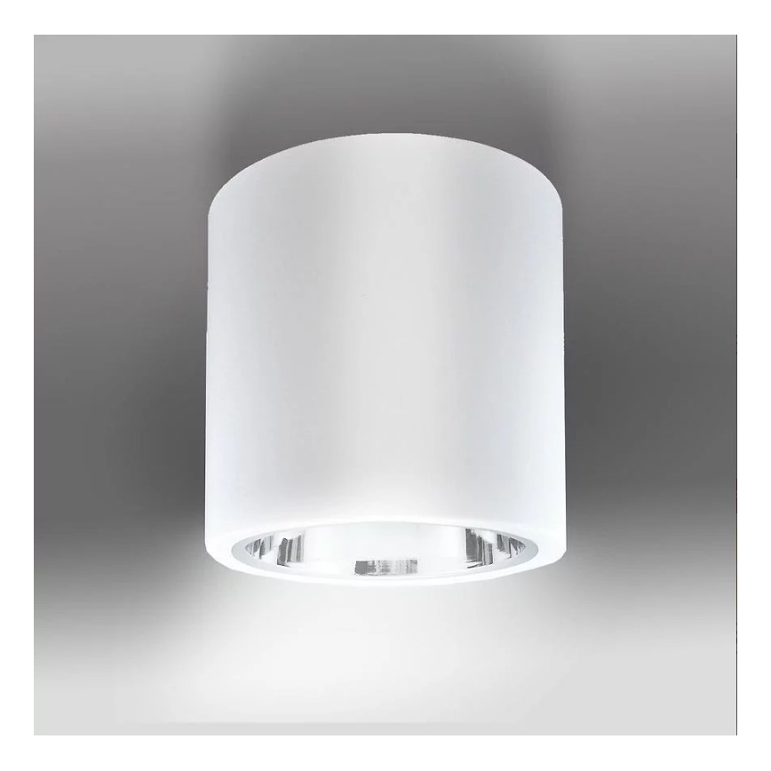 Białe punktowe oświetlenie LED RGBW JUPITER 1xE27/6,5W/230V 2700-6500K Wi-Fi o średnicy 13 cm