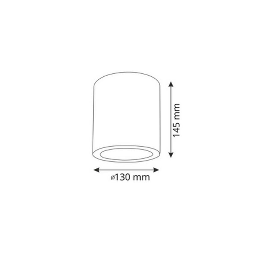 Białe punktowe oświetlenie LED RGBW JUPITER 1xE27/6,5W/230V 2700-6500K Wi-Fi o średnicy 13 cm