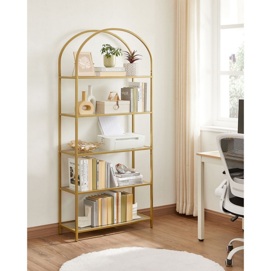 Biblioteczka GLASY złota