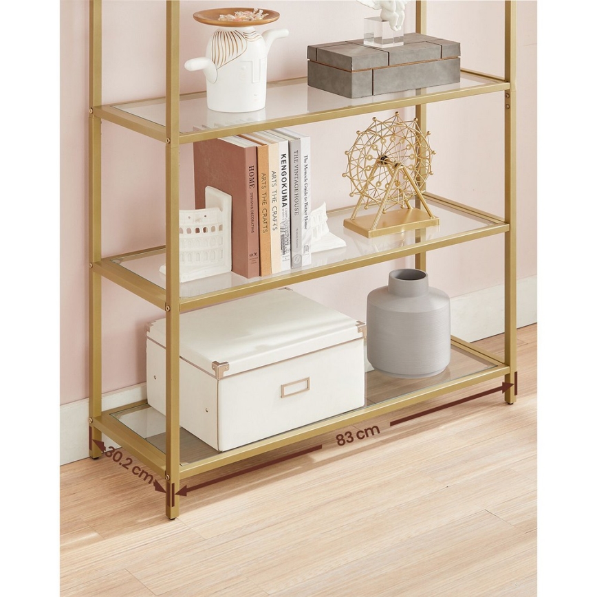 Biblioteczka GLASY złota