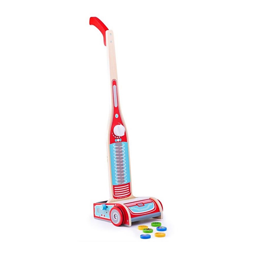 Bigjigs Toys - Odkurzacz pionowy