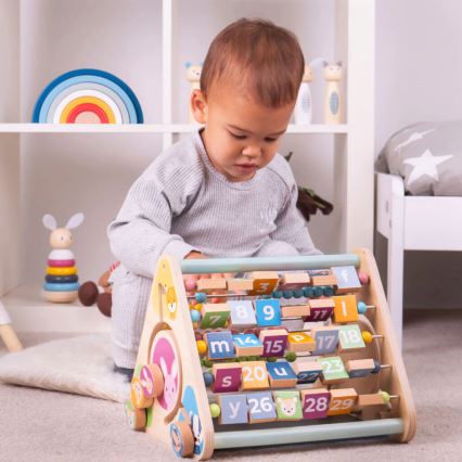 Bigjigs Toys - Trójkąt edukacyjny ze zwierzętami