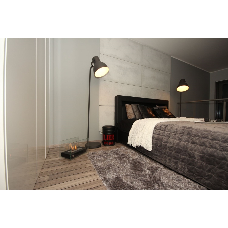 Kratki - Kominek BIO 40,2x70 cm 2kW czarny